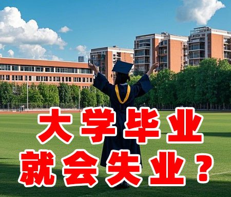 「就业」大学毕业就会失业，这是真的吗？高考、单招可能失利，该怎么办？