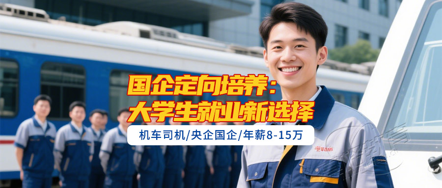 国企定向培养大学生就业新选择机车司机央企国企年薪8 15万